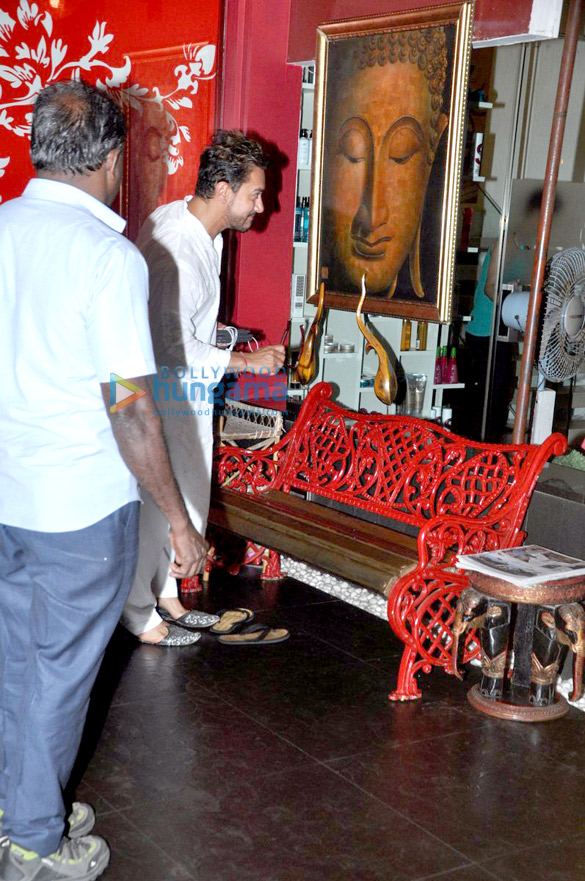 aamir snapped post a spa session 2