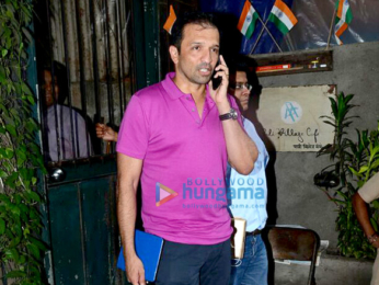 Aditya Roy Kapur & Atul Kasbekar snapped post lunch at Pali Village Cafe