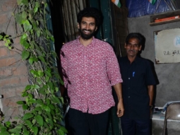 Aditya Roy Kapur & Atul Kasbekar snapped post lunch at Pali Village Cafe