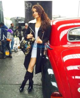 On The Sets Of The Movie Ae Dil Hai Mushkil