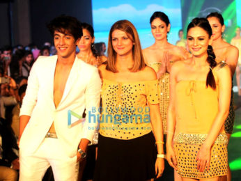 Ahaan Panday walks for Nandita Mahtani's show