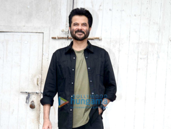 Anil Kapoor & Arjun Kapoor on the sets of Vogue BFFs