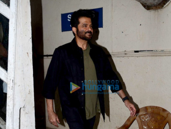 Anil Kapoor & Arjun Kapoor on the sets of Vogue BFFs