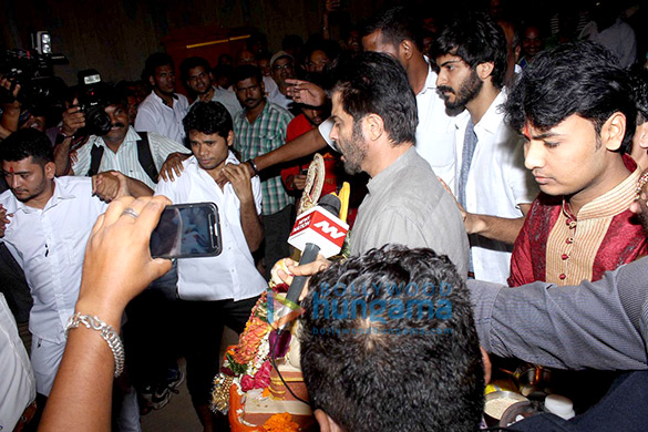 Anil Kapoor’s Ganesh visarjan Anil Kapoor’s Ganesh visarjan