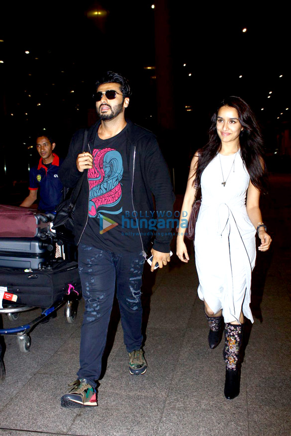 arjun shraddha return after shooting 2