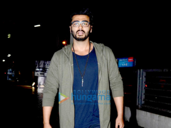 Arjun Kapoor snapped post a movie screening at PVR