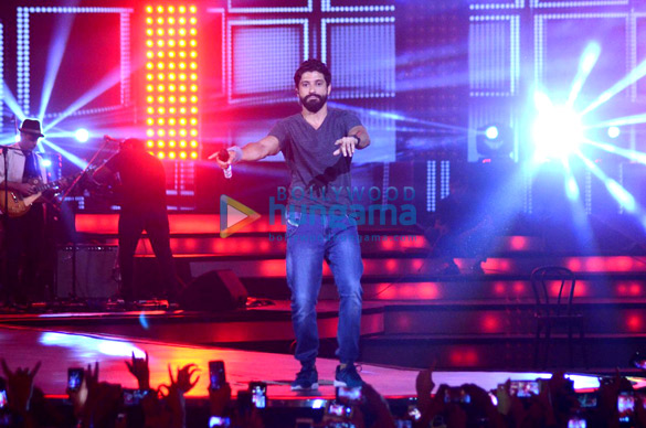 cast music directors at the rock on 2 concert in mumbai 5