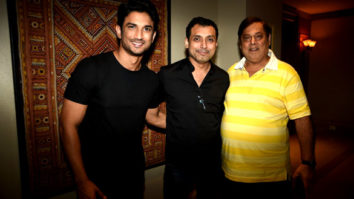 David Dhawan drops in to meet Sushant SIngh Rajput during ‘M.S. Dhoni – The Untold Story’ promotions