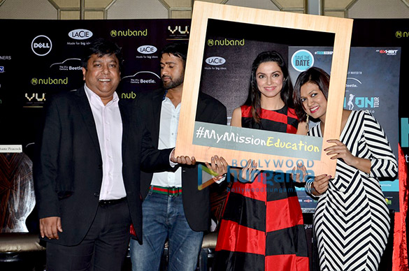 divya graces the media meet of tech fashion tour 6