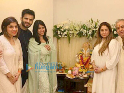 Ekta Kapoor celebrates Ganesh Chaturthi with Karan Tacker