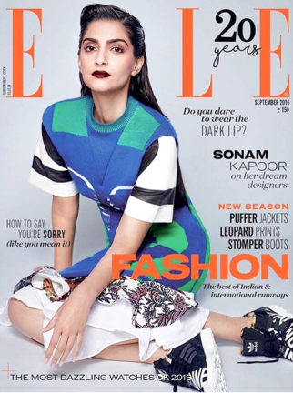 Sonam KapoorOn The Cover Of Elle