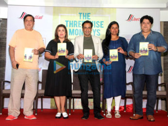 Farah Khan, Sajid Khan & David Dhawan at 'The Three Wise Monkeys' book launch