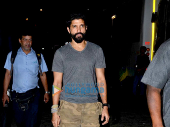Farhan Akhtar, Arjun Rampal & Shraddha Kapoor snapped at 'Rock On!! 2' concert rehearsals