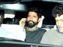 Farhan Akhtar & Shraddha Kapoor snapped post ‘Rock On!! 2’ shoot