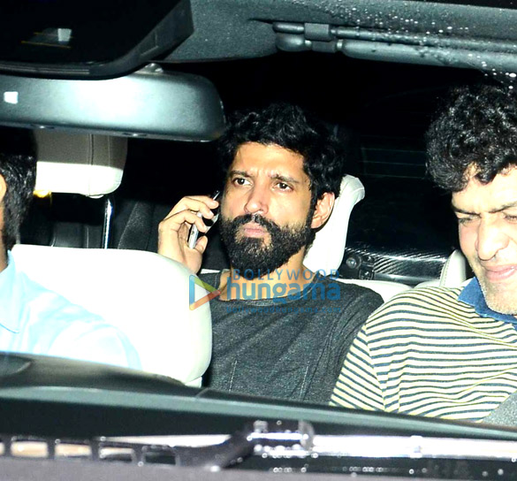 Farhan Akhtar & Shraddha Kapoor snapped post ‘Rock On!! 2’ shoot Farhan Akhtar & Shraddha Kapoor snapped post ‘Rock On!! 2’ shoot