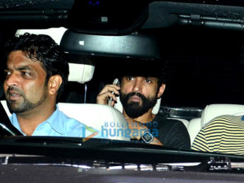 Farhan Akhtar & Shraddha Kapoor snapped post 'Rock On!! 2' shoot
