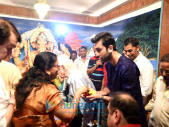 Ranbir Kapoor, Randhir Kapoor & Rajiv Kapoor celebrate Ganesh Chaturthi at RK Studio