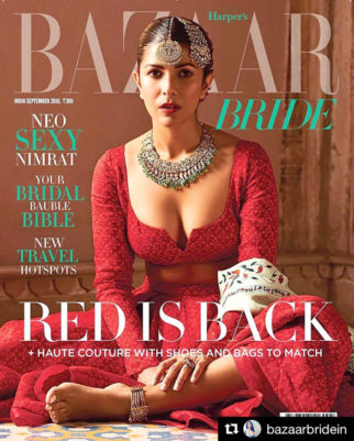 Nimrat Kaur On The Cover Of Harper's Bazaar