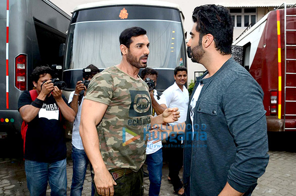 john arjun snapped at mehboob studio 2