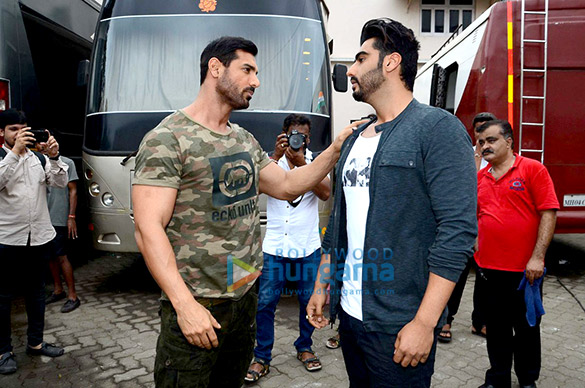 john arjun snapped at mehboob studio 3