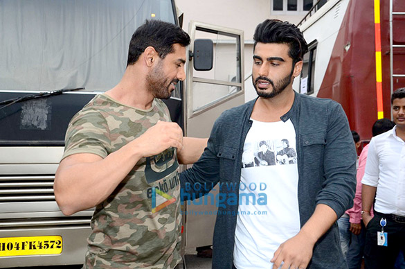 john arjun snapped at mehboob studio 4