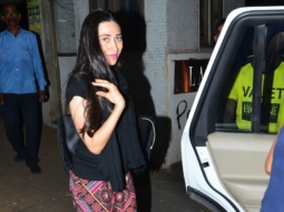 Karisma Kapoor snapped with her daughter Samaira