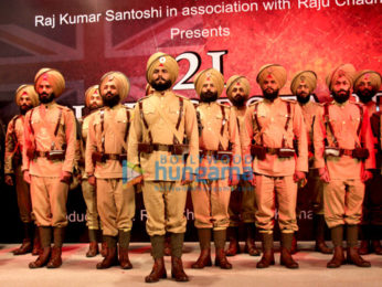 Mahurat of Rajkumar Santoshi's film '21- Battle of Sargarhi'