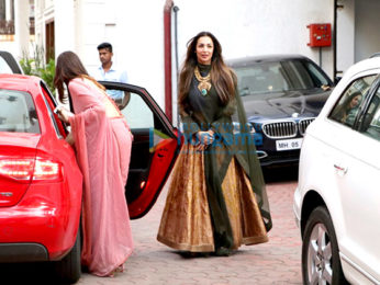 Malaika Arora Khan visits Shilpa Shetty's house for Ganesha celebrations