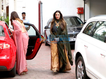 Malaika Arora Khan visits Shilpa Shetty's house for Ganesha celebrations