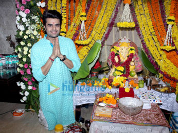 Manish Paul's Ganesha celebrations