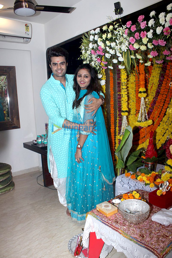 Manish Paul’s Ganesha celebrations