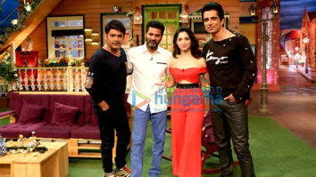 Prabhu Dheva, Tamannaah Bhatia & Sonu Sood promote ‘Tutak Tutak Tutiya’ on The Kapil Sharma Show