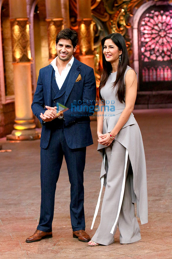 promotions of baar baar dekho on the comedy nights bachao 4