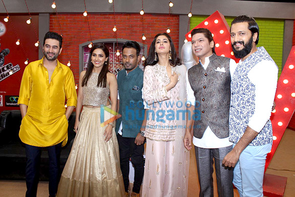 promotions of banjo on the voice of india kids 1