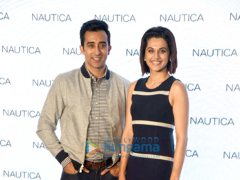 Rahul Khanna & Taapsee Pannu at the launch of Nautica's new collection