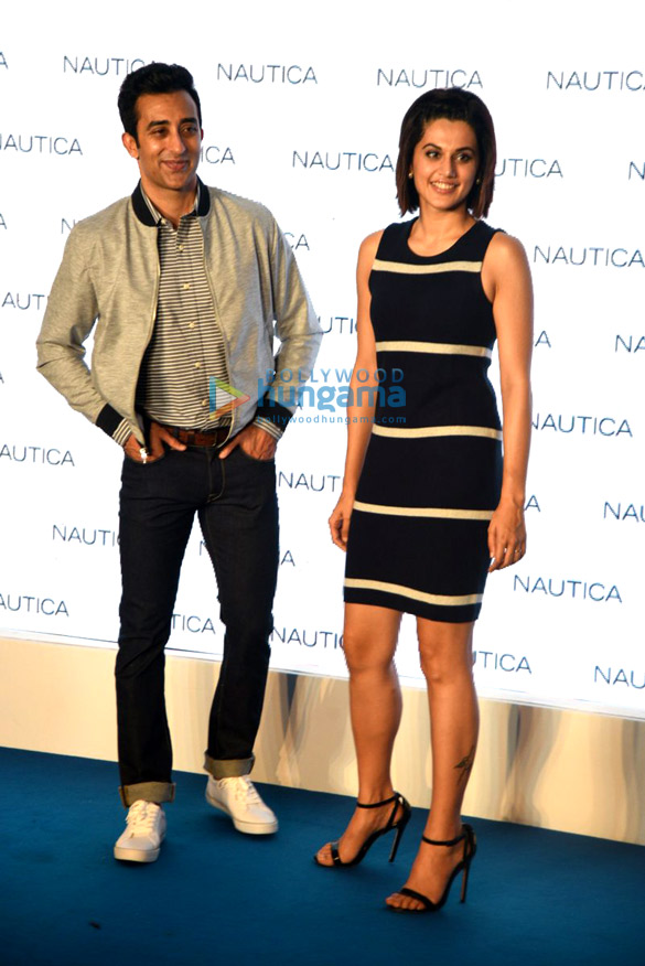 rahul taapsee at the launch of nautica 8