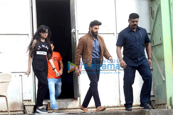 ranveer snapped on the sets of an ad shoot 3
