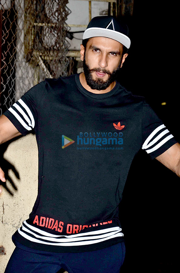 ranveer snapped post dubbing 3