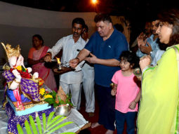 Rishi Kapoor’s Ganpati visarjan in Bandra