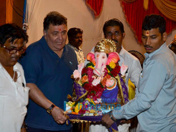 Rishi Kapoor's Ganpati visarjan in Bandra