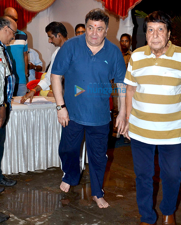 rishi kapoors ganpati visarjan 5