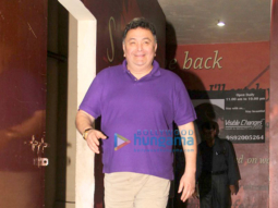 Rishi Kapoor snapped at PVR Juhu post a movie screening