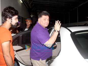 Rishi Kapoor snapped at PVR Juhu post a movie screening