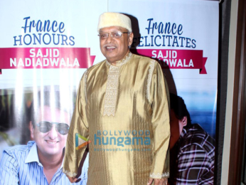 Sajid Nadiadwala conferred with the French Honour in Mumbai