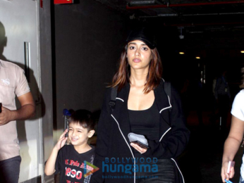 Sanjay Dutt, Shruti Haasan & Ileana DCruz snapped at the airport