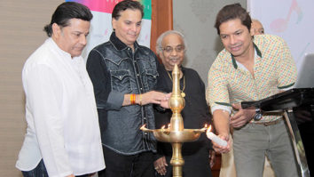 Shaan, Anup Jalota and others at the launch of ‘Sa Re Ga Ma Music Academy’