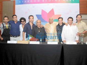 Shaan, Anup Jalota and others at the launch of 'Sa Re Ga Ma Music Academy'