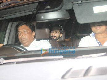 Shahid Kapoor snapped post meeting with Sanjay Leela Bhansali