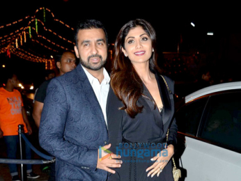 Shilpa Shetty rings in Raj Kundra's birthday at The Korner House