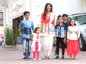 Shilpa Shetty's Ganesh visarjan